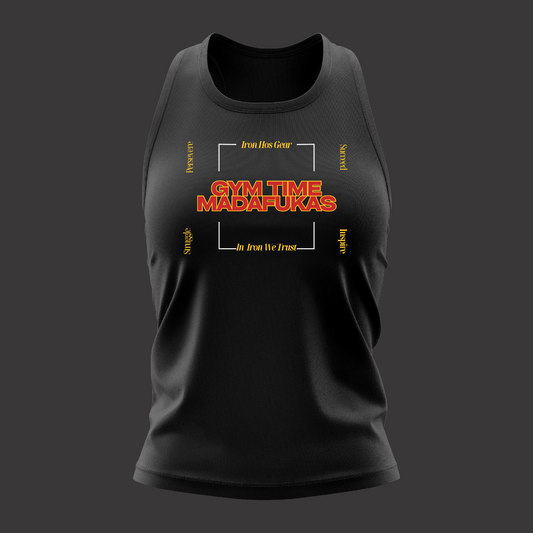 Week #7 Gym Time Madafakas Ladies Tank