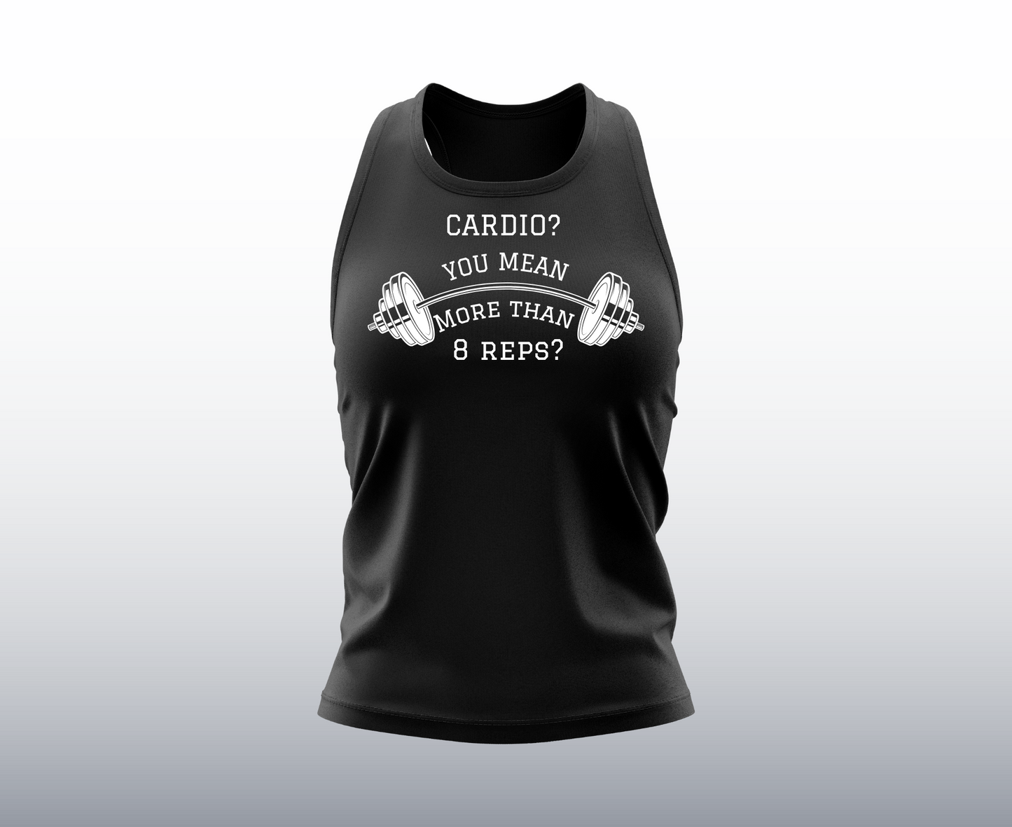 Week #8 Cardio you mean ... Ladies Tank