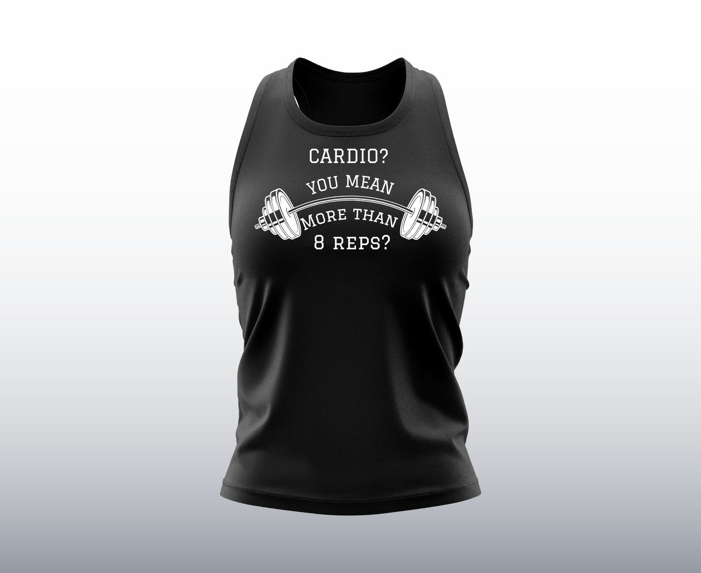 Week #8 Cardio you mean ...  Ladies Tank